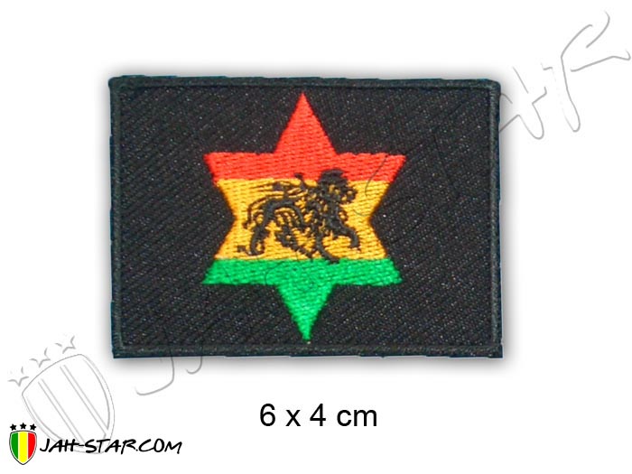 Patch patches embroidered iron on ref2 rasta rastafarai lion of judah reggae 