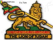 Lion of Judah Patch Rasta Bob Marley E105