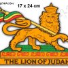 Lion of Judah Patch Rasta Big Size E505