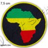 Ecusson Afrique Rasta Reggae Bob Marley