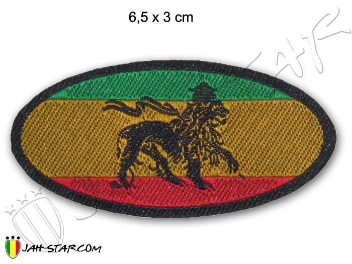 Patch patches embroidered iron on ref2 rasta rastafarai lion of judah reggae 