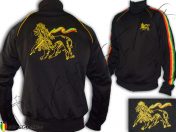 Rasta Jacket lion of judah embroidery jah star bob marley JB101B