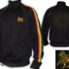 Rasta Jacket with Lion Of Judah Bob Marley