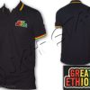 Polo Reggae Rasta Great Ethiopia Logo Bordado PO106B