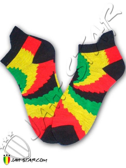 Sock calzino peuga calcetin Socke chaussette Rasta Rastafari A105R