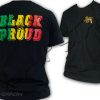 Black Power Tee Shirt Black & Proud Martin Luther King TS466B