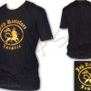 Tee Shirt ropa vestiti Vetement Rasta Roots Jah Star Rastafari Jamaica Black TS290B