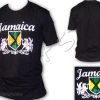 Tee Shirt roupas ropa Rasta maglietta Jah Star Roots Jamaique Jamaica Bob Marley Rastafari Black TS404B