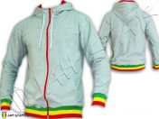 jacket Jumper Rasta Jah Star Wear Clothes giacca rastafari jamaica JA1000