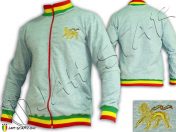 jacket Jumper Rasta Jah Star Wear Col rastafari jamaica JA800