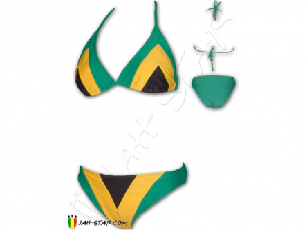 jamaica Bikini swimming rasta DR500