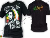 Camiseta Bob Marley Rasta Song of Freedom