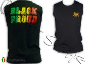 Camisetas tirantes Rasta Martin Luther King negro y orgulloso